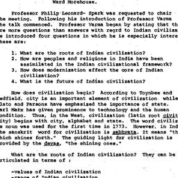 Minutes, 1983-11-29. Contem...