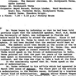 Minutes, 1982-10-26. Contem...