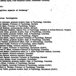 Minutes, 1990-01-25. Cognit...