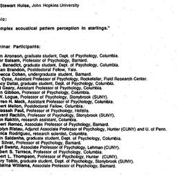 Minutes, 1989-09-21. Cognit...