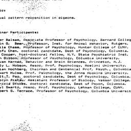 Minutes, 1987-03-24. Cognit...