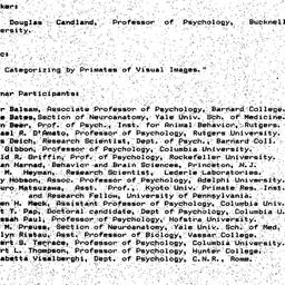 Minutes, 1986-10-14. Cognit...