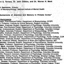 Minutes, 1993-03-25. Cognit...