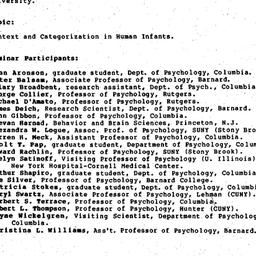 Minutes, 1989-01-28. Cognit...