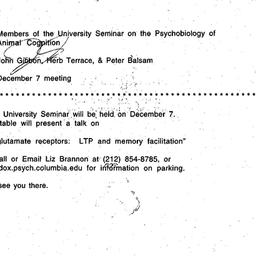 Announcements, 1995-12-01. ...
