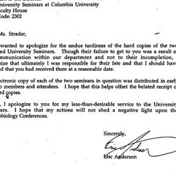 Correspondence, 1998-07-17....