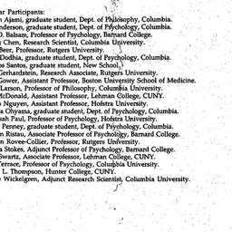 Minutes, 1997-11-21. Cognit...
