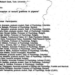 Minutes, 1987-11-03. Cognit...