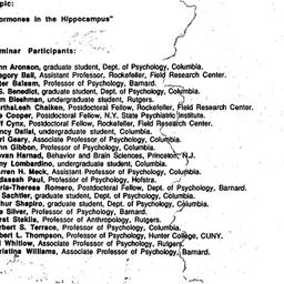 Minutes, 1987-10-13. Cognit...
