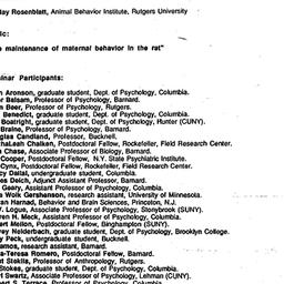 Minutes, 1988-02-16. Cognit...