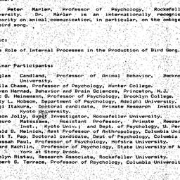 Minutes, 1986-04-17. Cognit...
