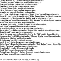 Announcements, 2001-05-10. ...