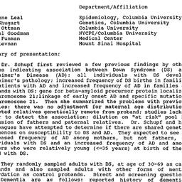 Minutes, 1994-03-10. Geneti...