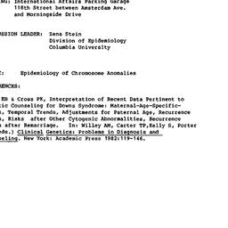 Announcements, 1984-03-08. ...