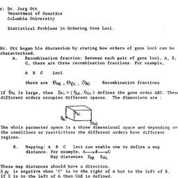 Minutes, 1987-01-08. Geneti...
