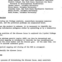 Minutes, 1988-12-08. Geneti...