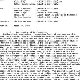 Minutes, 2000-03-09. Geneti...