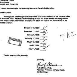 Correspondence, 1998-06-11....