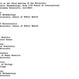 Minutes, 1983-02-10. Geneti...