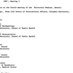 Minutes, 1983-03-10. Geneti...