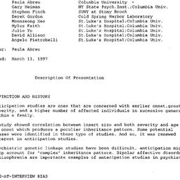 Minutes, 1997-02-13. Geneti...