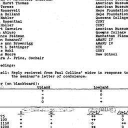 Minutes, 1979-01-22. Ecolog...