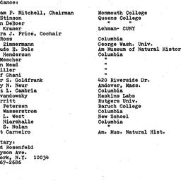Minutes, 1979-03-19. Ecolog...