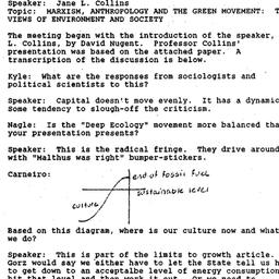 Minutes, 1990-02-05. Ecolog...