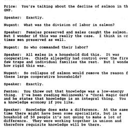 Minutes, 1989-11-06. Ecolog...