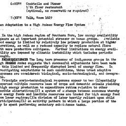 Announcements, 1974-03-11. ...