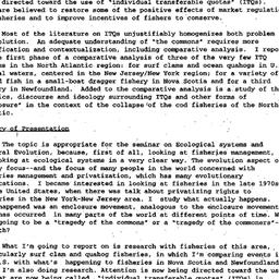Minutes, 1994-02-07. Ecolog...