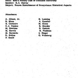 Minutes, 1966-04-11. Ecolog...