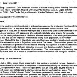 Minutes, 1994-12-05. Ecolog...