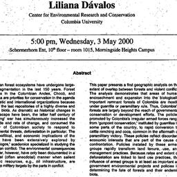 Announcements, 2000-05-03. ...