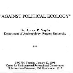 Announcements, 1998-01-27. ...