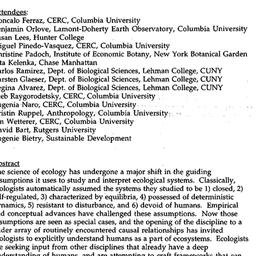 Minutes, 1997-10-28. Ecolog...