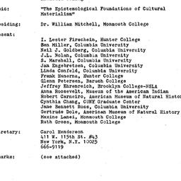 Minutes, 1980-04-14. Ecolog...