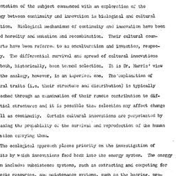 Minutes, 1964-11-02. Ecolog...