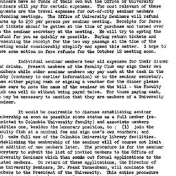 Announcements, 1964-11-02. ...