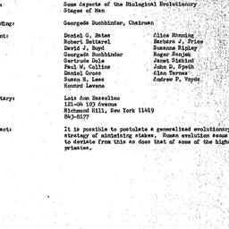 Minutes, 1975-04-14. Ecolog...