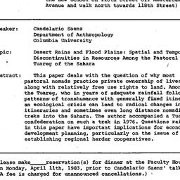 Minutes, 1983-04-11. Ecolog...