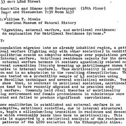 Announcements, 1972-11-13. ...