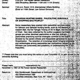 Background paper, 1991-11-0...