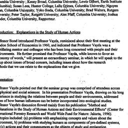 Minutes, 1997-02-18. Ecolog...