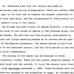 Minutes, 1985-12-09. Ecolog...