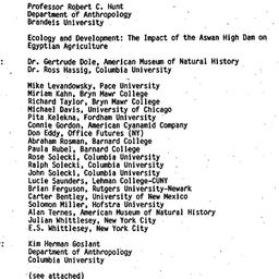 Minutes, 1985-02-11. Ecolog...
