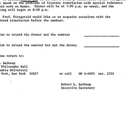Announcements, 1966-03-07. ...
