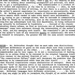 Minutes, 1965-12-06. Proble...
