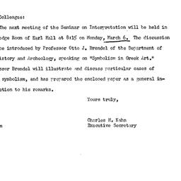 Announcements, 1961-02-24. ...