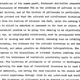 Minutes, 1960-11-07. Proble...